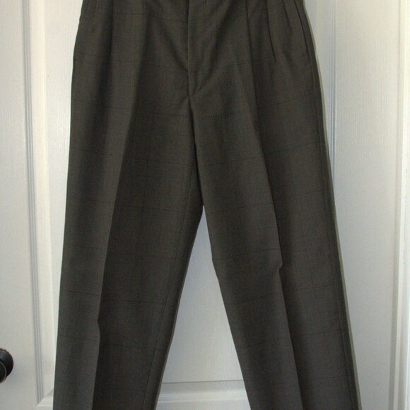 Cellini Collection Men's Plaid 2 piece Pant Suit Set size 42R - Picture 5 of 10